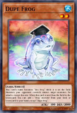 Sapo Enganador — Structure Deck: Freezing Chains EN022