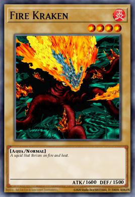 Kraken de Fogo — Magic Ruler 014