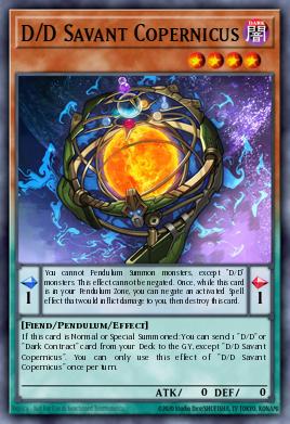 D/D Copernicus, o Erudito — Pendulum Domination Structure Deck EN003
