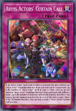 Agradecimento Final do Ator do Abismo — Legendary Duelists: White Dragon Abyss EN049