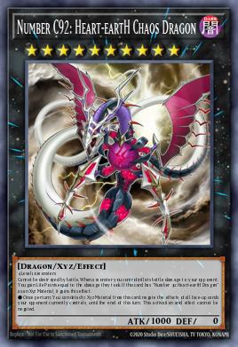 Número C92: Dragão do Caos Heart-eartH — Battles of Legend: Armageddon EN069
