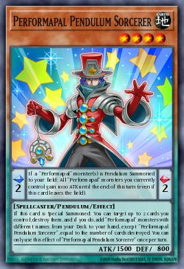 Camarartista Feiticeiro Pêndulo — Legendary Arc-V Decks ENO02