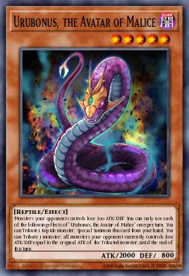 Urubonus, the Avatar of Malice — Battles of Legend: Monstrous Revenge EN020