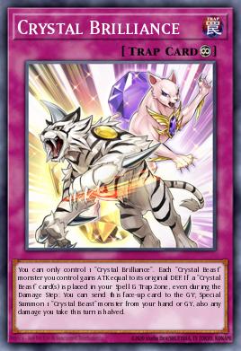 Brilho Cristalino — Structure Deck: Legend of the Crystal Beasts EN034