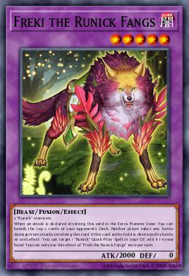 Freki the Runick Fangs — Darkwing Blast EN041