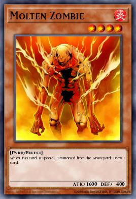 Zumbi Fundido — Onslaught of the Fire Kings Structure Deck EN015