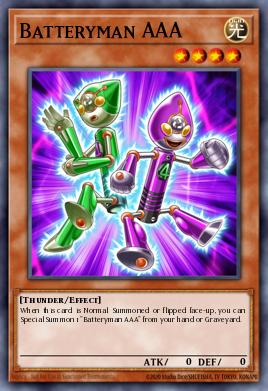 Homem-Bateria AAA — The Shining Darkness Sneak Peek Participation Card EN034