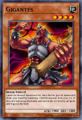 Gigantes — Structure Deck: Invincible Fortress EN006