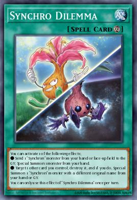 Dilema Sincro — Legendary Duelists: Synchro Storm EN026