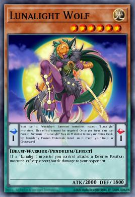 Loba Luzlunar — Legendary Arc-V Decks ENL03