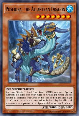 Poseidra, o Dragão Atlante — Realm of the Sea Emperor Structure Deck EN001