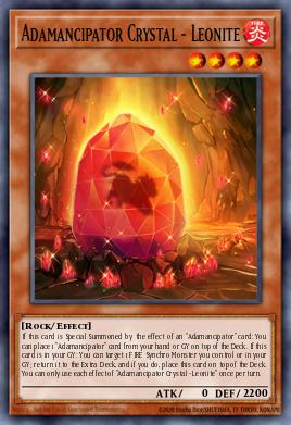 Cristal Adamancipador - Leonita — 2021 Tin of Ancient Battles EN227