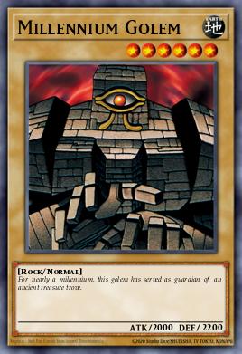 Golem Milênio — Tournament Pack 7 EN018