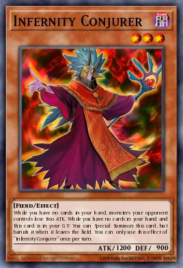 Conjurador Inférnico — Phantom Rage Premiere! promotional card EN016