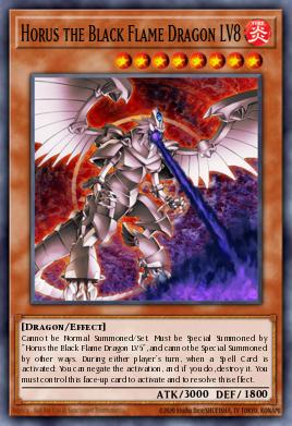 Horus, o Dragão da Chama Negra LV8 — Dark Revelation Volume 3 EN008