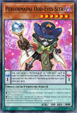 Performapal Odd-Eyes Seer — Legendary Arc-V Decks ENO17