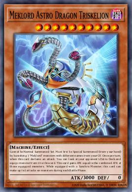 Senhormek Astro Dragão Triskelion — Legendary Duelists: Rage of Ra EN016