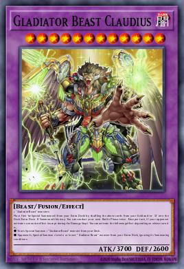 Gladiator Beast Claudius — Supreme Darkness EN038
