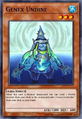 Undina Genex — Structure Deck: Freezing Chains EN020