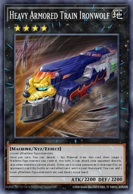 Trem de Armadura Pesada Lobo de Ferro — Raging Tempest: Special Edition EN050