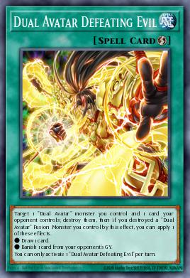 A Derrota do Mal Pelos Dois Avatares — Phantom Rage Premiere! promotional card EN059