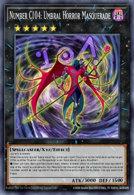 Número C104: Terror Umbral Mascarado — Rarity Collection 5 EN046