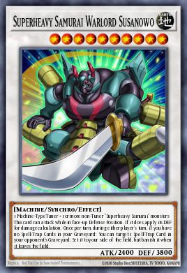 Samurai Superpesado Senhor da Guerra Susanowo — Star Pack ARC-V EN034