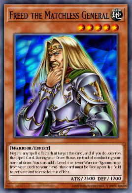 Freed, O General Incomparável — Warriors' Strike Structure Deck EN006