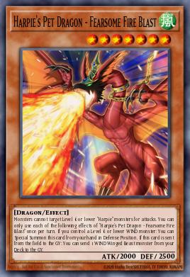 Dragão de Estimação da Harpia - Terrível Rajada de Fogo — Legendary Duelists: Season 3 EN138