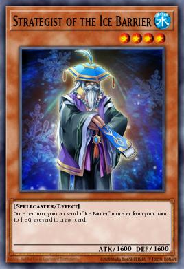Estrategista da Barreira de Gelo — Structure Deck: Freezing Chains EN012