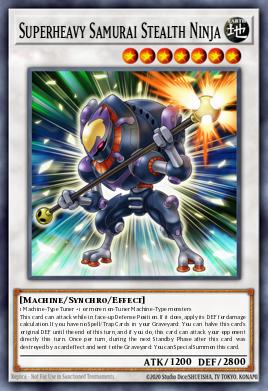 Samurai Superpesado Ninja Furtivo — 2017 Mega-Tin Mega Pack EN203