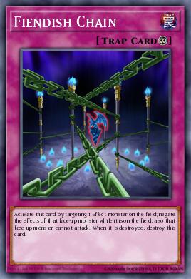 Corrente Demoníaca — Structure Deck: Freezing Chains EN036