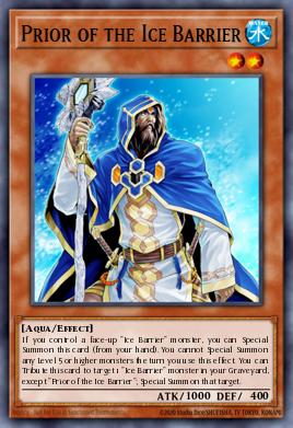 Prior da Barreira de Gelo — Structure Deck: Freezing Chains EN008