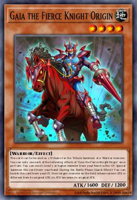 Origem de Gaia, o Cavaleiro Impetuoso — 2021 Tin of Ancient Battles EN096
