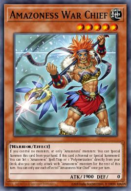 Amazoness War Chief — Darkwing Blast EN095