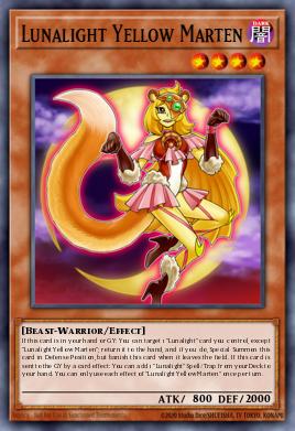 Marta Amarela Luzlunar — Legendary Arc-V Decks ENL08