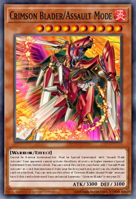 Crimson Blader/Assault Mode — Burst Protocol EN008