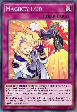 Dupla Magichave — Dawn of Majesty Premiere! promotional card EN072
