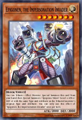 Epigonen, o Invasor Personificador — Battle of Chaos EN026