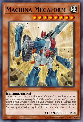 Megaforma Autômata — Structure Deck: Mechanized Madness EN008