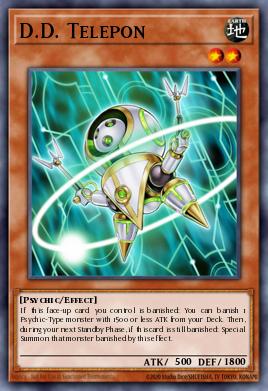 D.D. Telepon — Photon Shockwave Sneak Peek Participation Card EN027