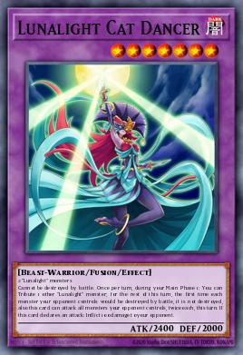 Gata Dançarina Luzlunar — Legendary Arc-V Decks ENL30