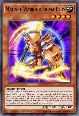 Magnet Warrior Sigma Plus — Burst Protocol EN005