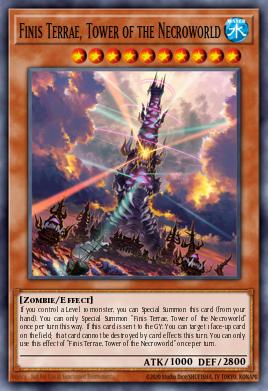 Finis Terrae, Tower of the Necroworld — Duelist Nexus EN082