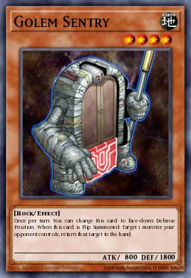 Golem Sentinela — Flaming Eternity EN025