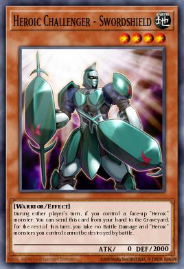 Desafiante Heroico - Espadescudo — Return of the Duelist: Special Edition EN007