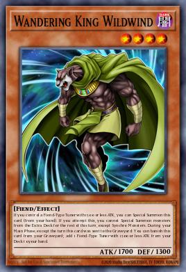 Rei Vagante Vento Selvagem — Duelist Saga EN016