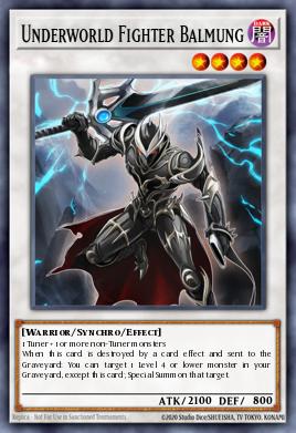 Guerreiro do Submundo Balmung — Astral Pack Six EN009