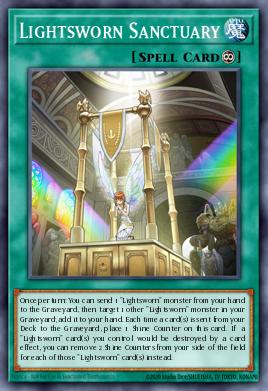 Santuário Luminoso — Realm of Light Structure Deck EN024