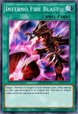 Explosão de Fogo Infernal — Dragons Collide Structure Deck EN026